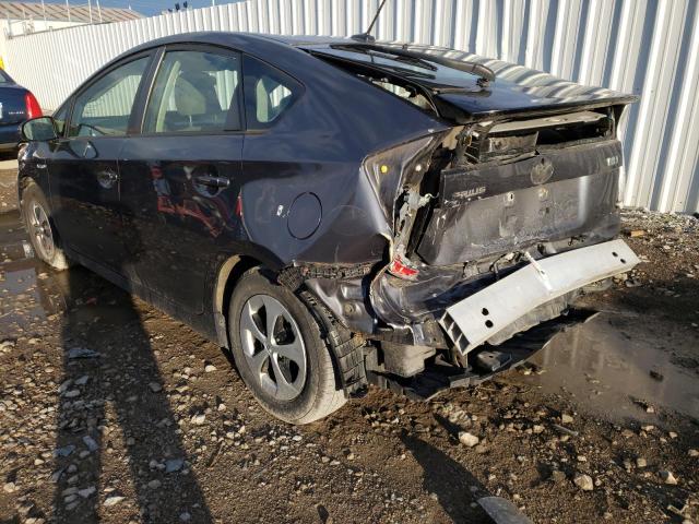 Photo 3 from auction – 2012 TOYOTA PRIUS with VIN JTDKN3DU5C5443874
