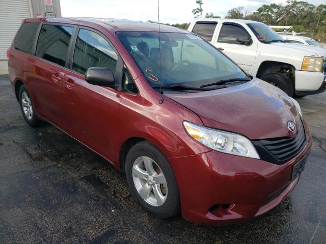 TOYOTA SIENNA 2012 with VIN 5TDZK3DC2CS224038 - Photo from auction