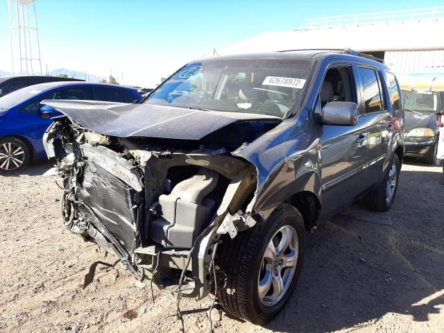 Photo 2 from auction – 2013 HONDA PILOT EXL with VIN 5FNYF3H57DB016917