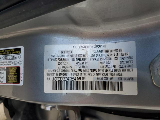 Photo 10 from auction – 2013 MAZDA CX-9 GRAND with VIN JM3TB3DA3D0413684