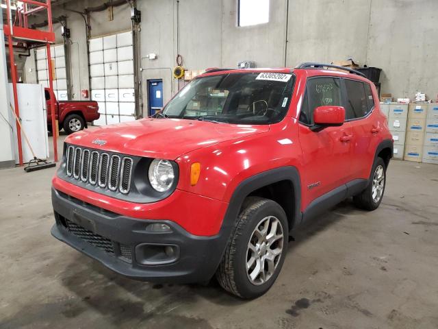 Photo 2 from auction – 2015 JEEP RENEGADE L with VIN ZACCJBBT2FPB29924