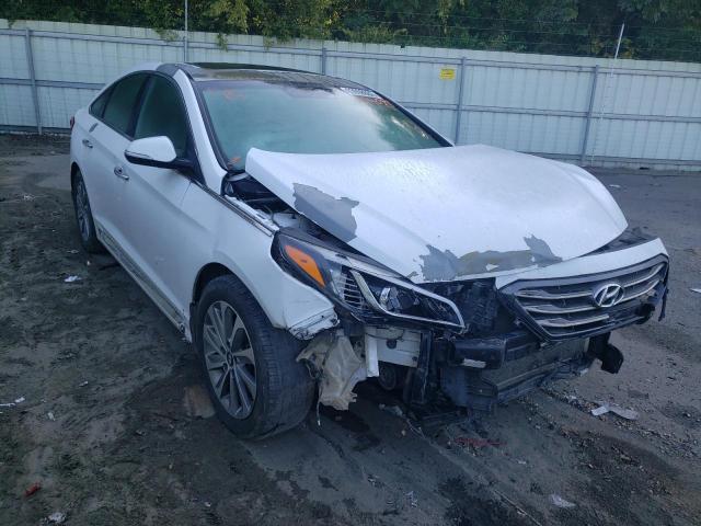 HYUNDAI SONATA SPO 2017 with VIN 5NPE34AF8HH474087 - Photo from auction