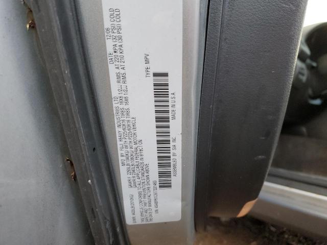 Photo 10 from auction – 2007 SUBARU OUTBACK with VIN 4S4BP61C977331463