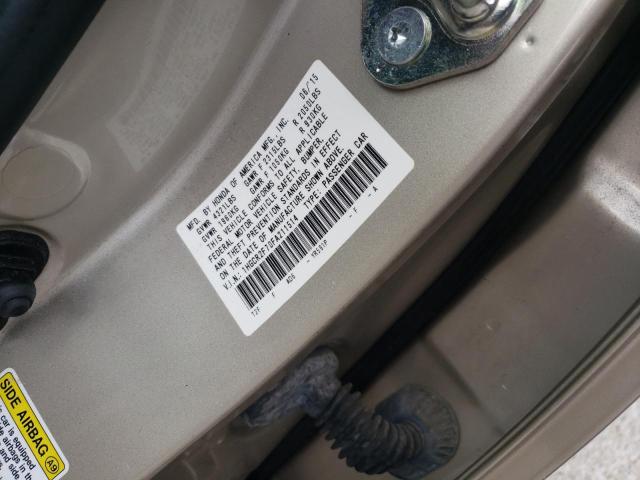 Photo 10 from auction – 2015 HONDA ACCORD EX with VIN 1HGCR2F70FA211514