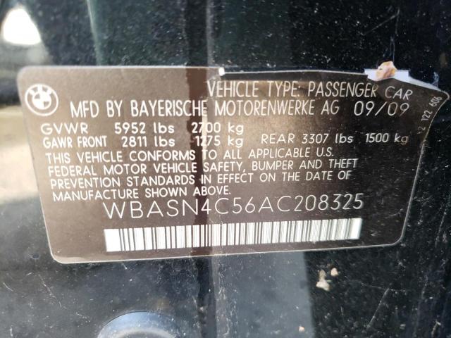 Photo 10 from auction – 2012 BMW 550 IGT with VIN WBASN4C56AC208325