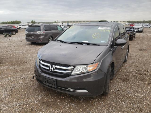 Photo 2 from auction – 2016 HONDA ODYSSEY EX with VIN 5FNRL5H69GB088241