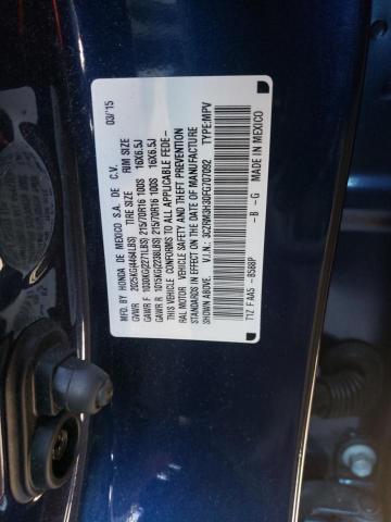 Photo 10 from auction – 2015 HONDA CR-V LX with VIN 3CZRM3H30FG707092