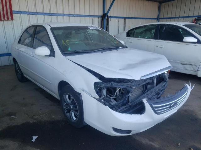 KIA SPECTRA EX 2009 with VIN KNAFE221595628257 - Photo from auction