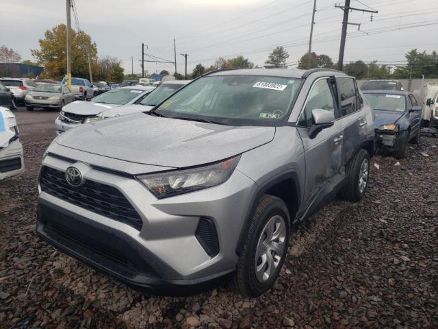 Photo 2 from auction – 2020 TOYOTA RAV4 LE with VIN 2T3G1RFV8LW085236