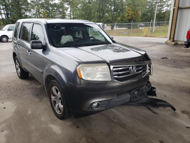 HONDA PILOT EXLN 2012 with VIN 5FNYF3H77CB022345 - Photo from auction