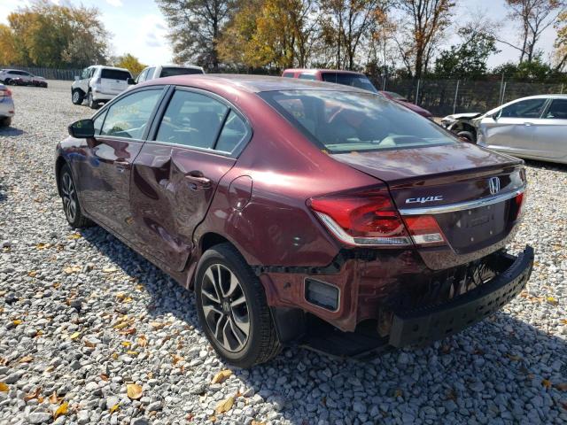 Photo 3 from auction – 2015 HONDA CIVIC EX with VIN 19XFB2F83FE098700