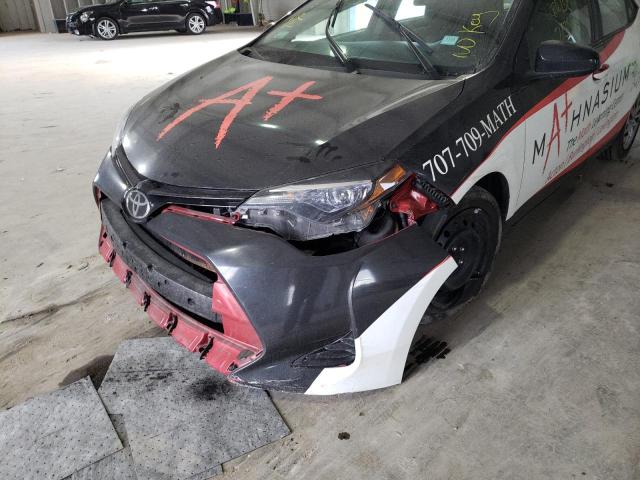 Photo 9 from auction – 2017 TOYOTA COROLLA L with VIN 2T1BURHE9HC909843