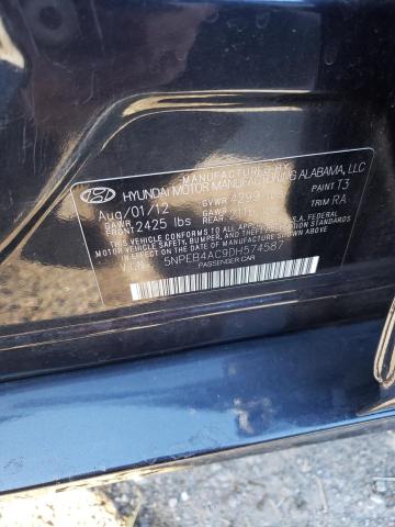 Photo 10 from auction – 2013 HYUNDAI SONATA GLS with VIN 5NPEB4AC9DH574587