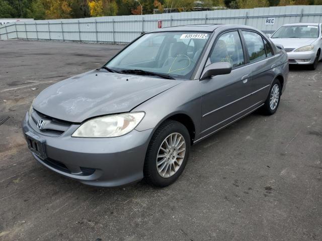 Photo 2 from auction – 2005 HONDA CIVIC EX with VIN 2HGES26705H600781