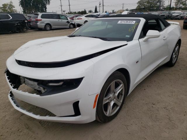 Photo 2 from auction – 2019 CHEVROLET CAMARO LS with VIN 1G1FB3DS3K0128133