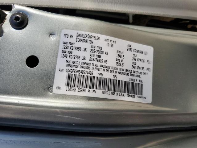 Photo 10 from auction – 2004 DODGE CARAVAN SE with VIN 1D4GP25R64B574466
