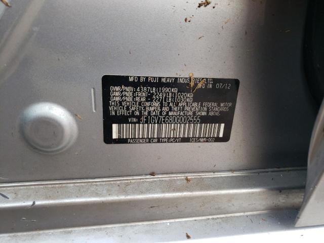 Photo 10 from auction – 2013 SUBARU IMPREZA WR with VIN JF1GV7E68DG002555