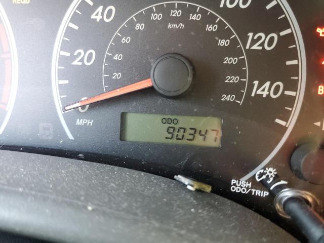 Photo 8 from auction – 2009 TOYOTA COROLLA BA with VIN JTDBL40E599066412