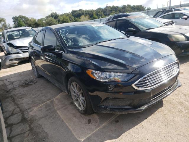 FORD FUSION SE 2017 with VIN 3FA6P0H78HR151354 - Photo from auction