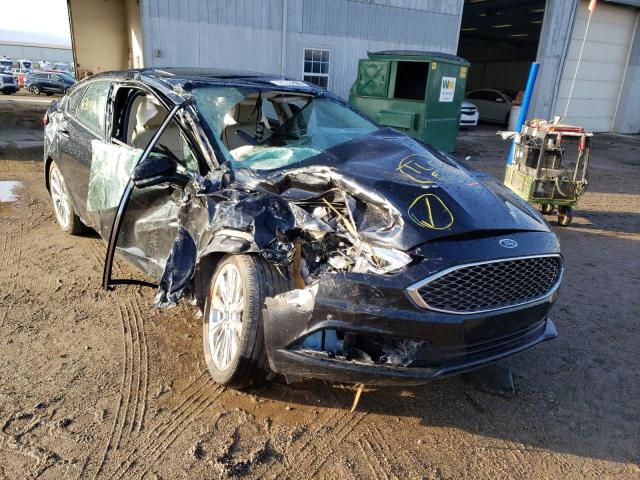 FORD FUSION TIT 2017 with VIN 3FA6P0K96HR199607 - Photo from auction