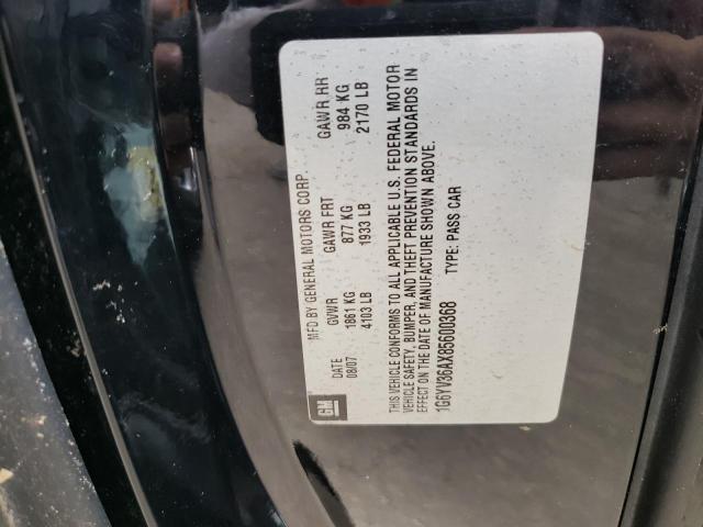 Photo 10 from auction – 2008 CADILLAC XLR with VIN 1G6YV36AX85600368
