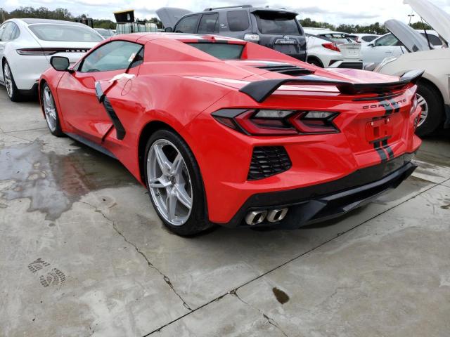 Photo 3 from auction – 2021 CHEVROLET CORVETTE S with VIN 1G1YB3D43M5101210