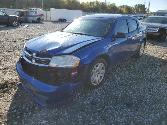 Photo 2 from auction – 2013 DODGE AVENGER SE with VIN 1C3CDZAB2DN628449
