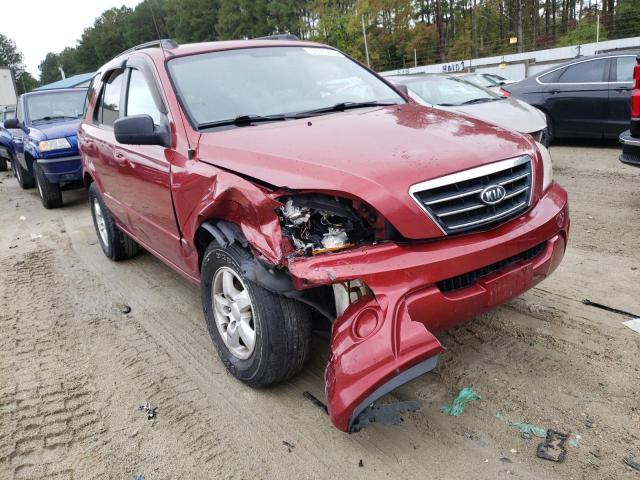 KIA SORENTO EX 2008 with VIN KNDJD735885790185 - Photo from auction
