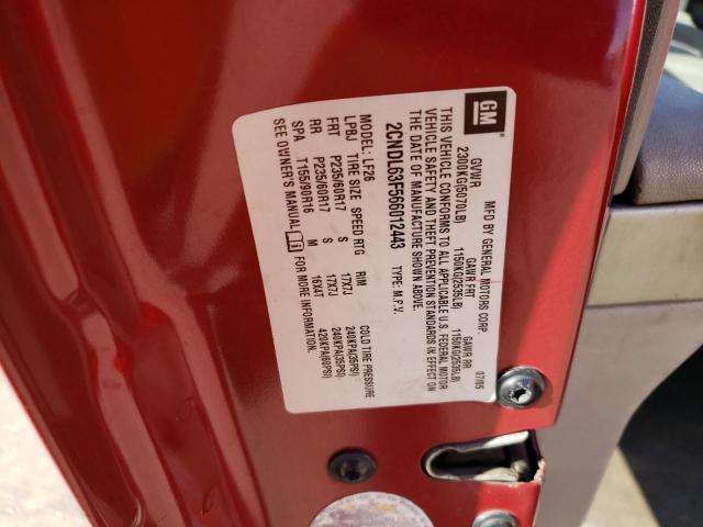 Photo 10 from auction – 2006 CHEVROLET EQUINOX LT with VIN 2CNDL63F566012443