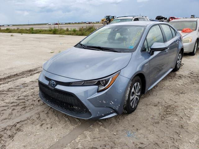 Photo 2 from auction – 2021 TOYOTA COROLLA LE with VIN JTDEAMDE9MJ018142