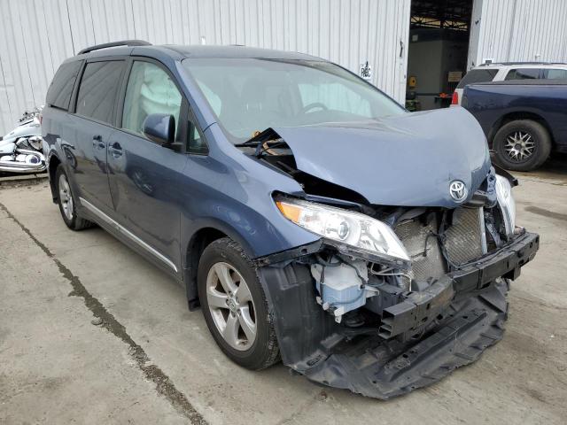 TOYOTA SIENNA LE 2015 with VIN 5TDKK3DCXFS650534 - Photo from auction