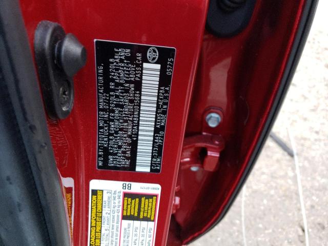 Photo 10 from auction – 2022 TOYOTA AVALON LIM with VIN 4T1DA1AB8NU015684