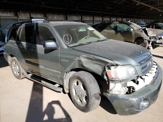 TOYOTA HIGHLANDER 2004 with VIN JTEEP21AX40023730 - Photo from auction