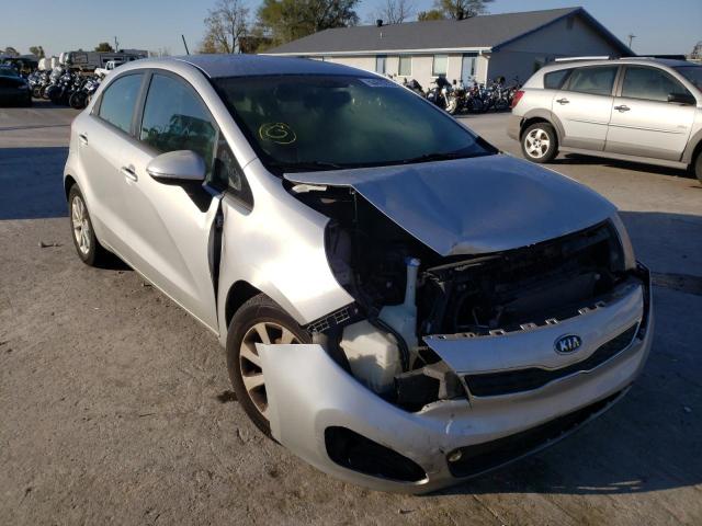 KIA RIO 2012 with VIN KNADN5A32C6039292 - Photo from auction