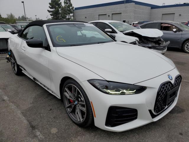BMW M440I 2022 with VIN WBA53AT06NCL04726 - Photo from auction