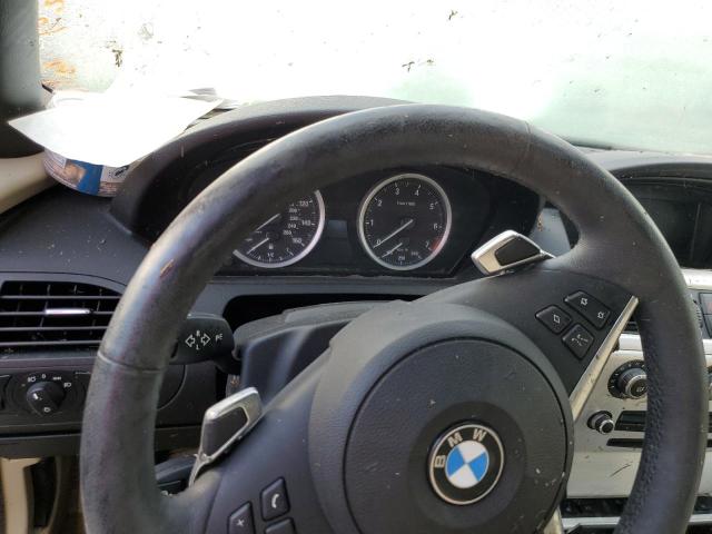 Photo 8 from auction – 2009 BMW 650 I with VIN WBAEB53529CX64090