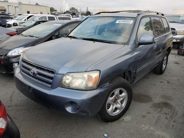 Photo 2 from auction – 2005 TOYOTA HIGHLANDER with VIN JTEGD21A150120558