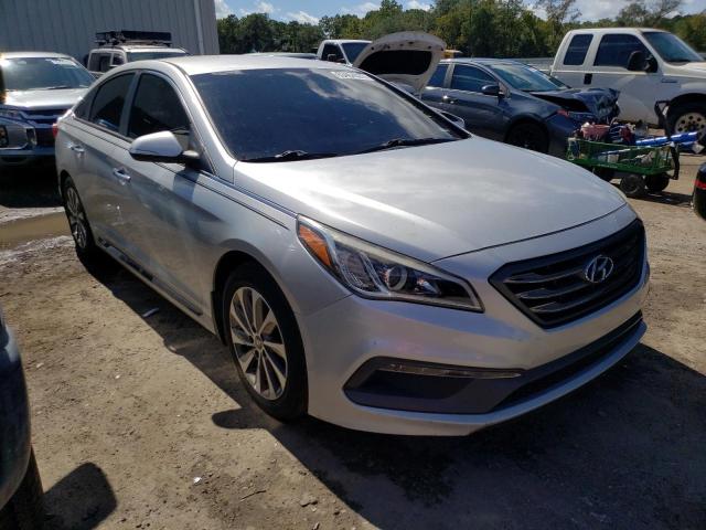 HYUNDAI SONATA SPO 2015 with VIN 5NPE34AF6FH095456 - Photo from auction