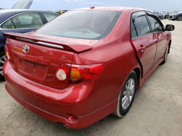 Photo 4 from auction – 2009 TOYOTA COROLLA BA with VIN 1NXBU40E59Z115677