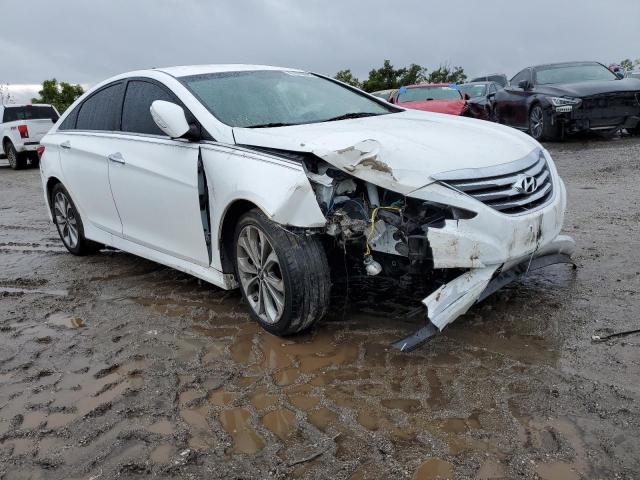 HYUNDAI SONATA SE 2014 with VIN 5NPEC4AC3EH876830 - Photo from auction