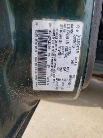 Photo 10 from auction – 1999 JEEP CHEROKEE S with VIN 1J4FF68S8XL631440