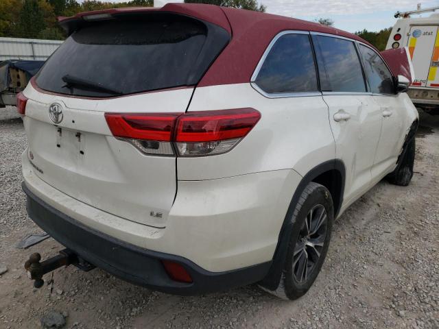 Photo 4 from auction – 2017 TOYOTA HIGHLANDER with VIN 5TDZZRFH0HS233724