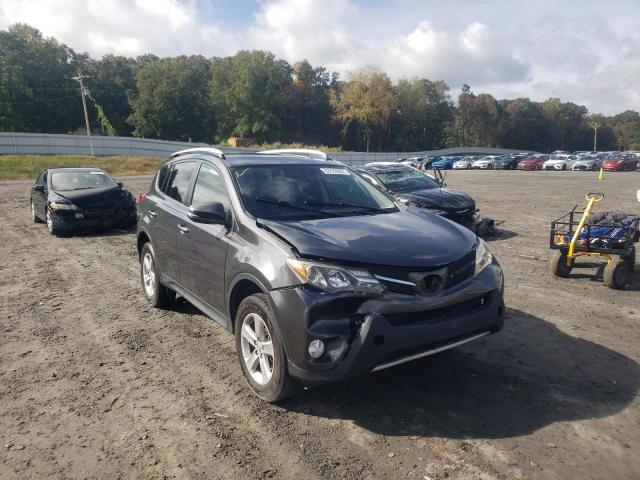 TOYOTA RAV4 XLE 2013 with VIN JTMWFREV1DD018569 - Photo from auction
