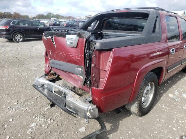 Photo 9 from auction – 2005 CHEVROLET AVALANCHE with VIN 3GNEC12Z95G153369