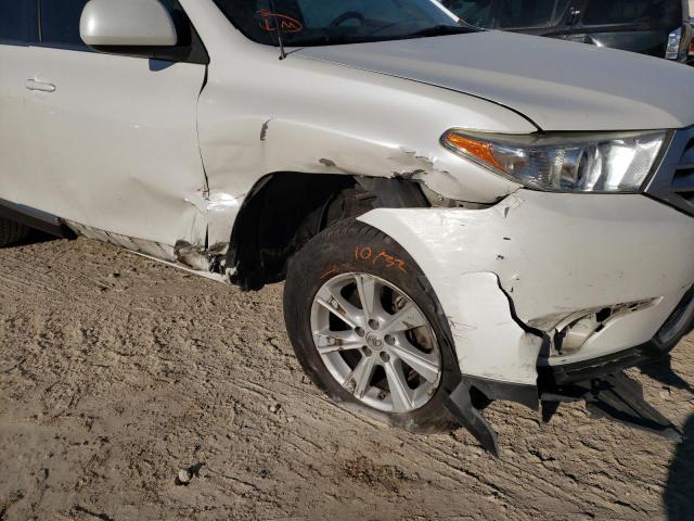 Photo 9 from auction – 2012 TOYOTA HIGHLANDER with VIN 5TDZA3EH4CS027398