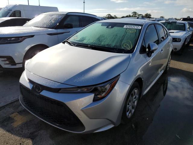 Photo 2 from auction – 2022 TOYOTA COROLLA LE with VIN JTDEPMAE2N3003863
