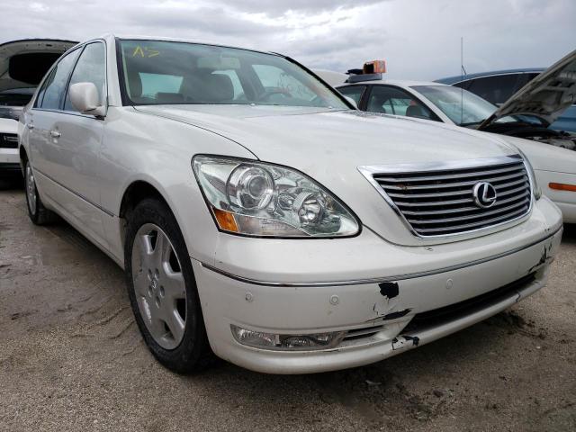 LEXUS LS 430 2005 with VIN JTHBN36F555018400 - Photo from auction