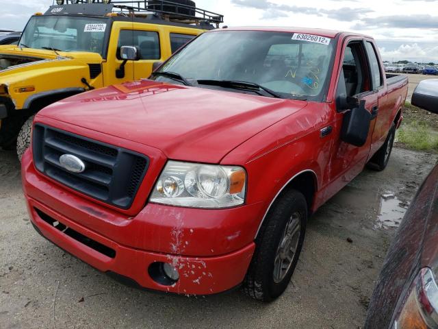 Photo 2 from auction – 2008 FORD F150 with VIN 1FTRX12W58FB24462
