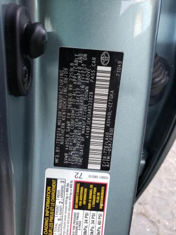 Photo 10 from auction – 2010 TOYOTA CAMRY BASE with VIN 4T4BF3EK0AR033028