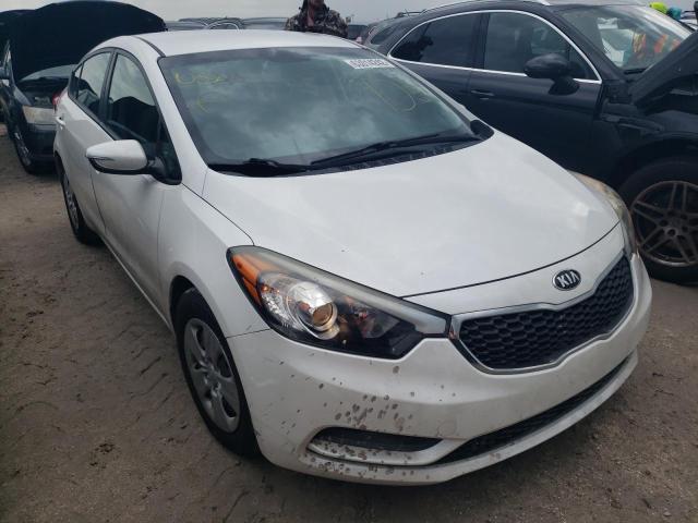 KIA FORTE LX 2015 with VIN KNAFX4A66F5333361 - Photo from auction